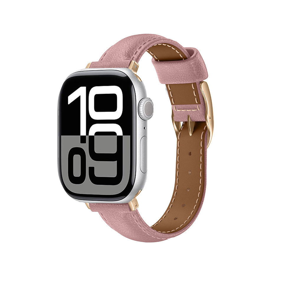 Apple Watch 10 46mm Amazingthing Glamour Class Deri Kordon