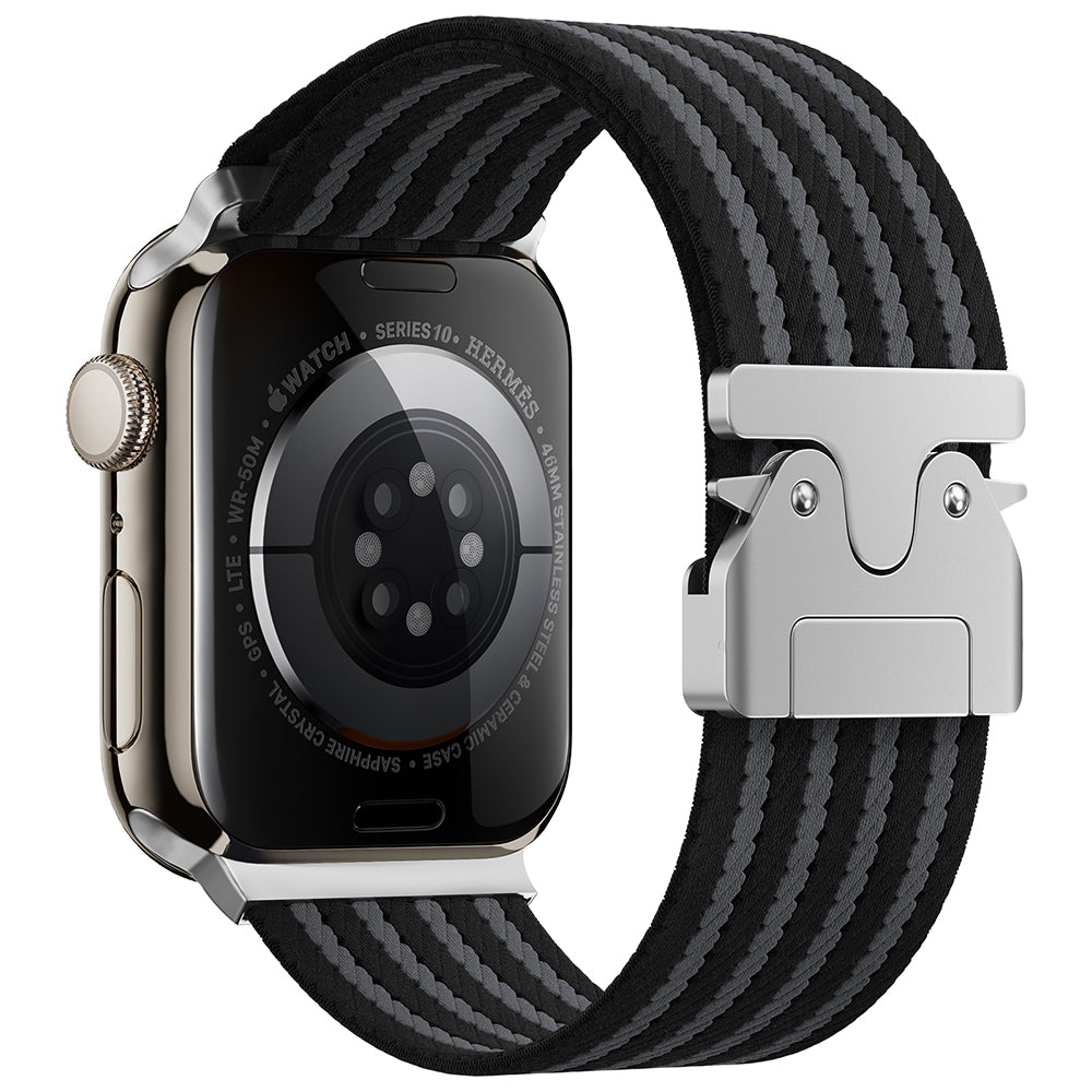 Apple Watch 42mm Zore KRD-133 Naylon Kumaş Hasır Örgülü Kordon