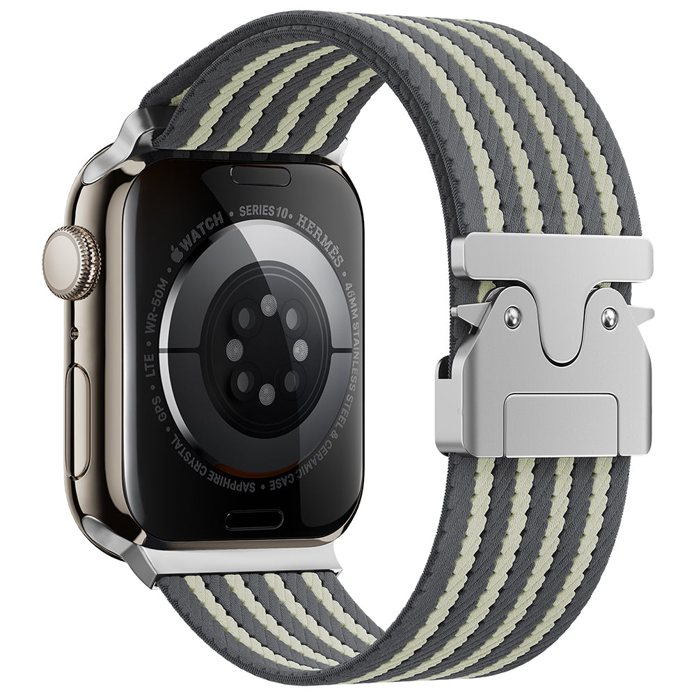 Apple Watch 42mm Zore KRD-133 Naylon Kumaş Hasır Örgülü Kordon
