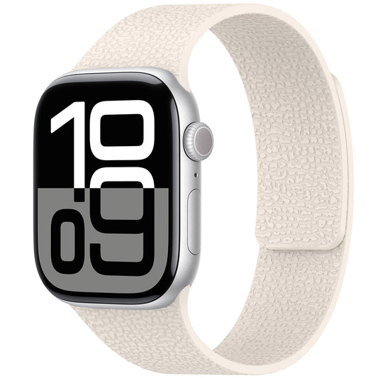 Apple Watch 10 42mm Zore KRD-136 Kabartma Desenli Silikon Kordon