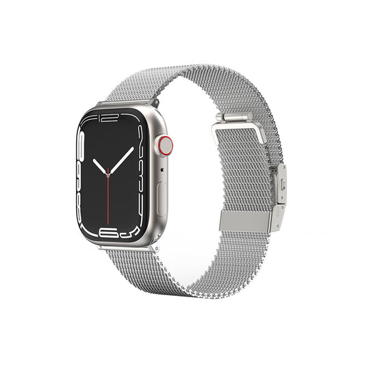 Apple Watch 38mm Amazingthing Titan Metal Hasır Kordon