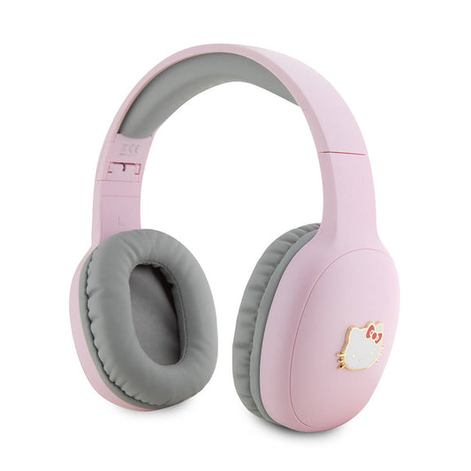 Hello Kitty Orjinal Lisanslı Ayarlanabilir Metal Kitty Logolu Oval Bluetooth 5.3 Kulaklık
