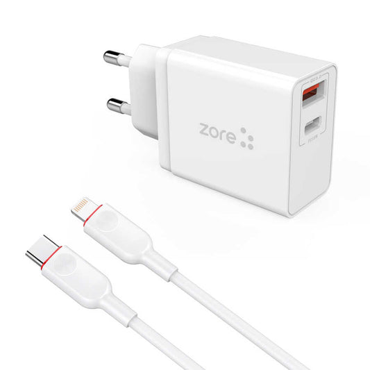 ?Zore XMac Serisi ZR-X2 PD To Lightning 2 in 1 Şarj Seti