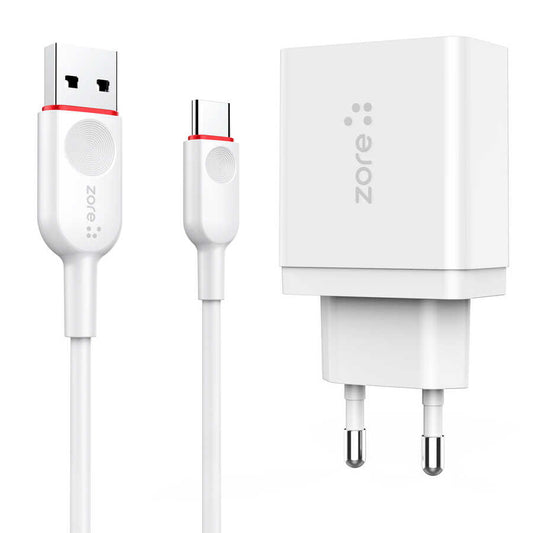 ?Zore XMac Serisi ZR-X2 Type-C 2 in 1 Şarj Seti